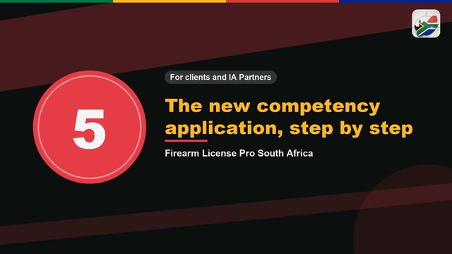 The new competency application, step by step