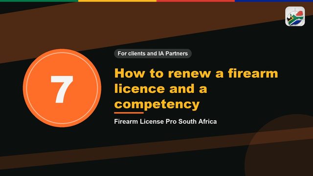 How to renew a firearm licence and a competency